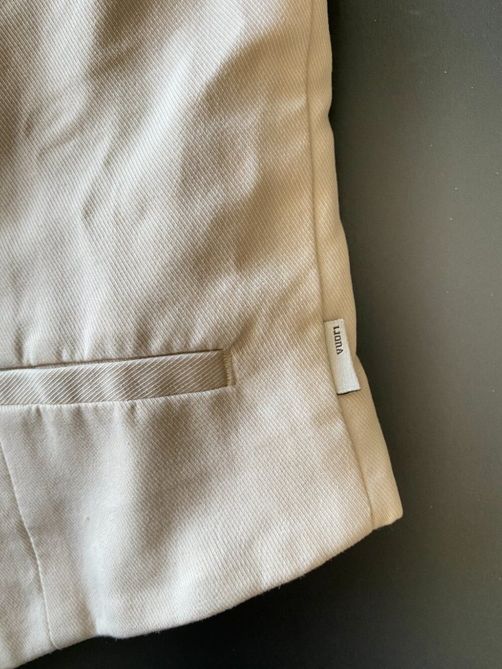 Vuori Milkweed Coastline Vest with Button Closure Size XS - Picture 6 of 6